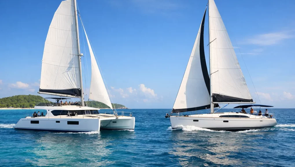 Catamaran ou voilier pour vacances ?