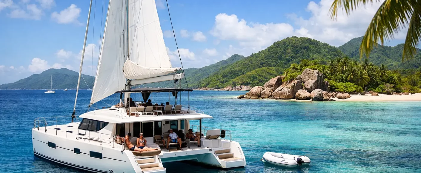 Croisière catamaran Seychelles à la cabine