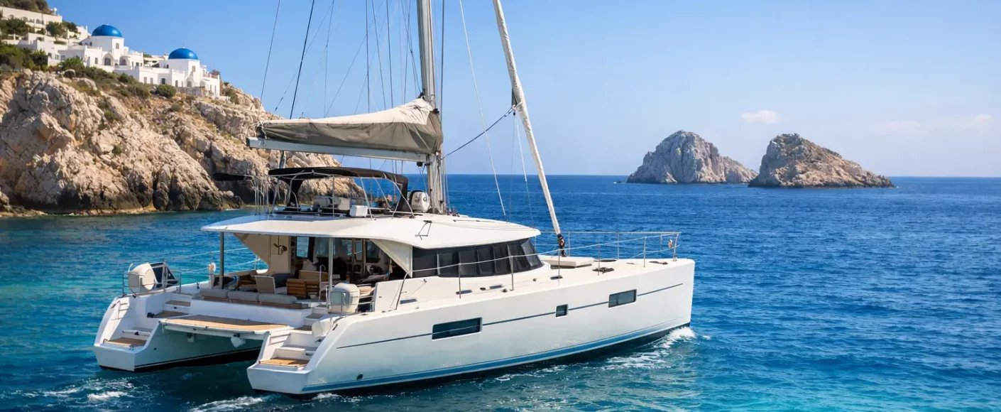 Location catamaran Grèce sans skipper