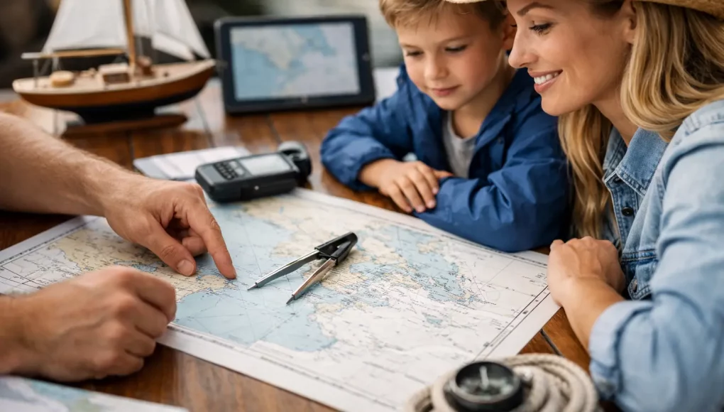 Comment planifier une navigation familiale