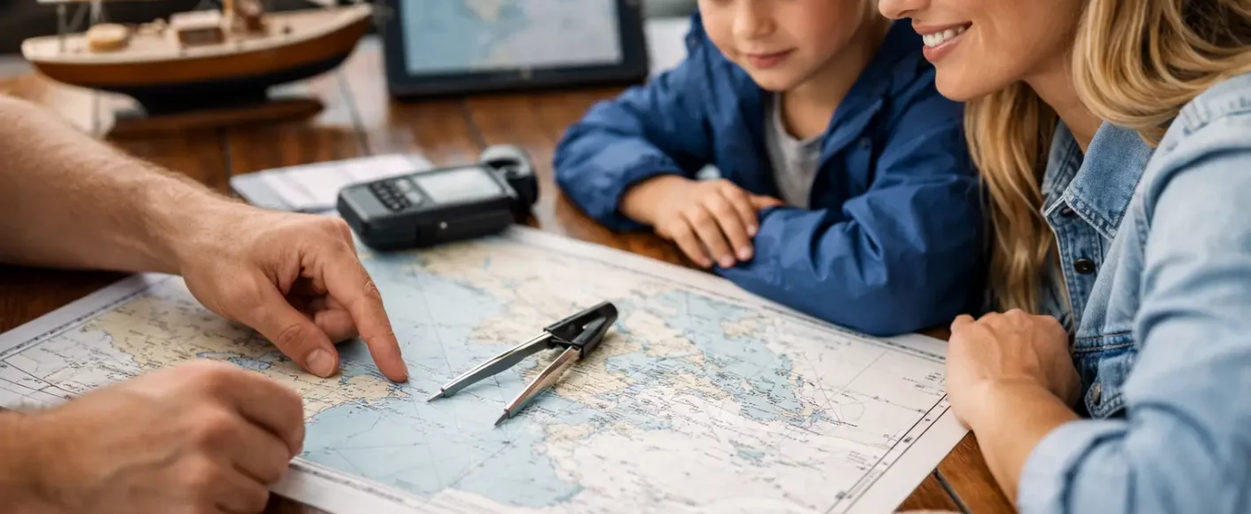 Comment planifier une navigation familiale