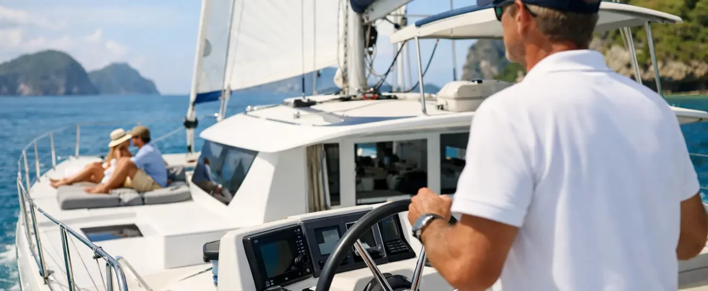 Guide location catamaran avec skipper