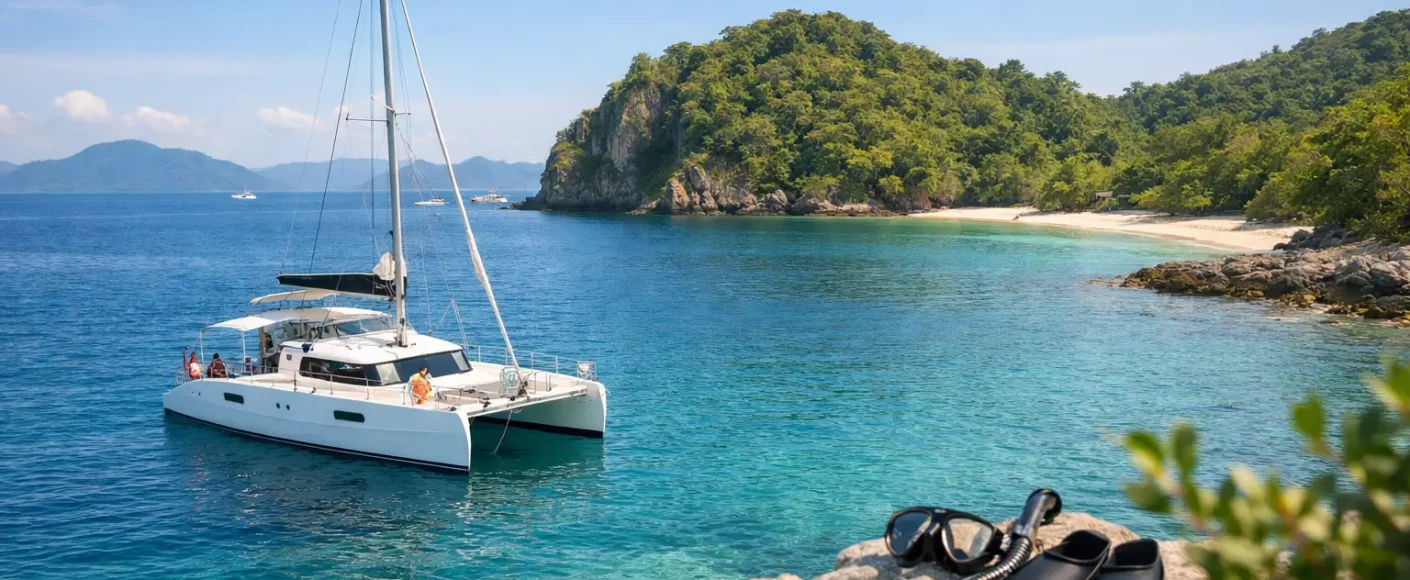 Itinéraire croisière catamaran une semaine