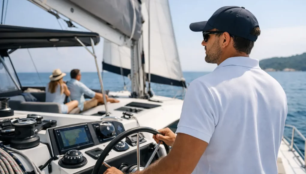 Que comprend un skipper sur catamaran ?