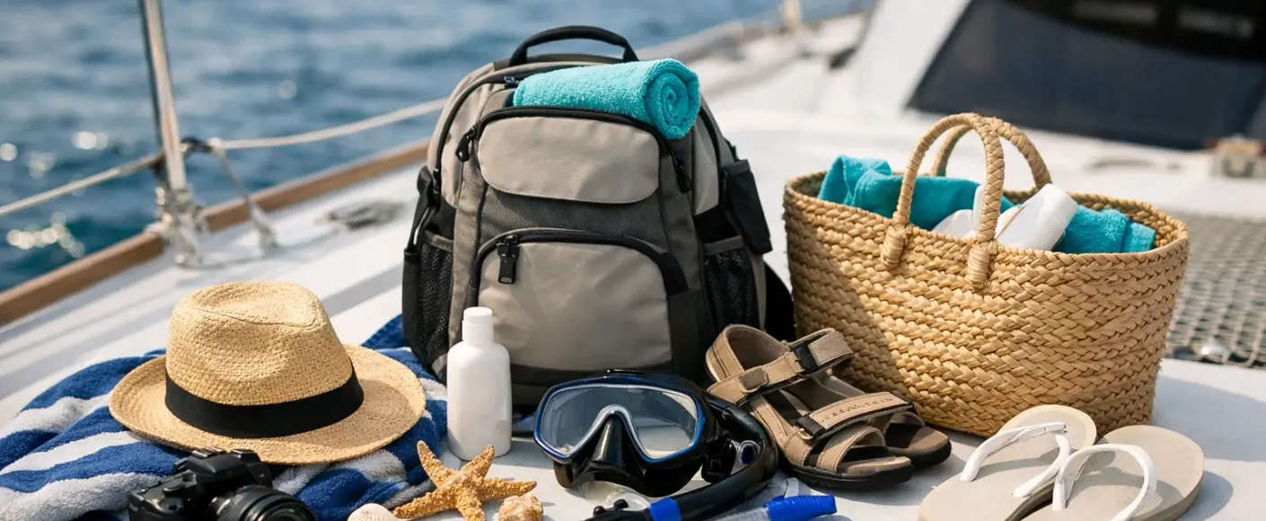 Que prendre en croisière catamaran ?