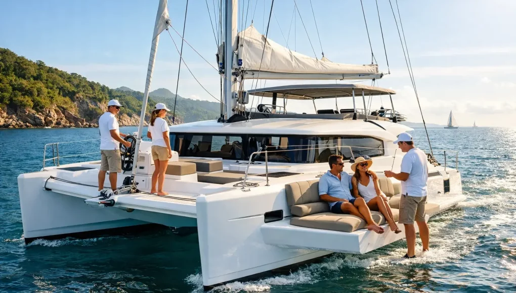 Catamaran avec équipage - pour qui, à quel prix ?
