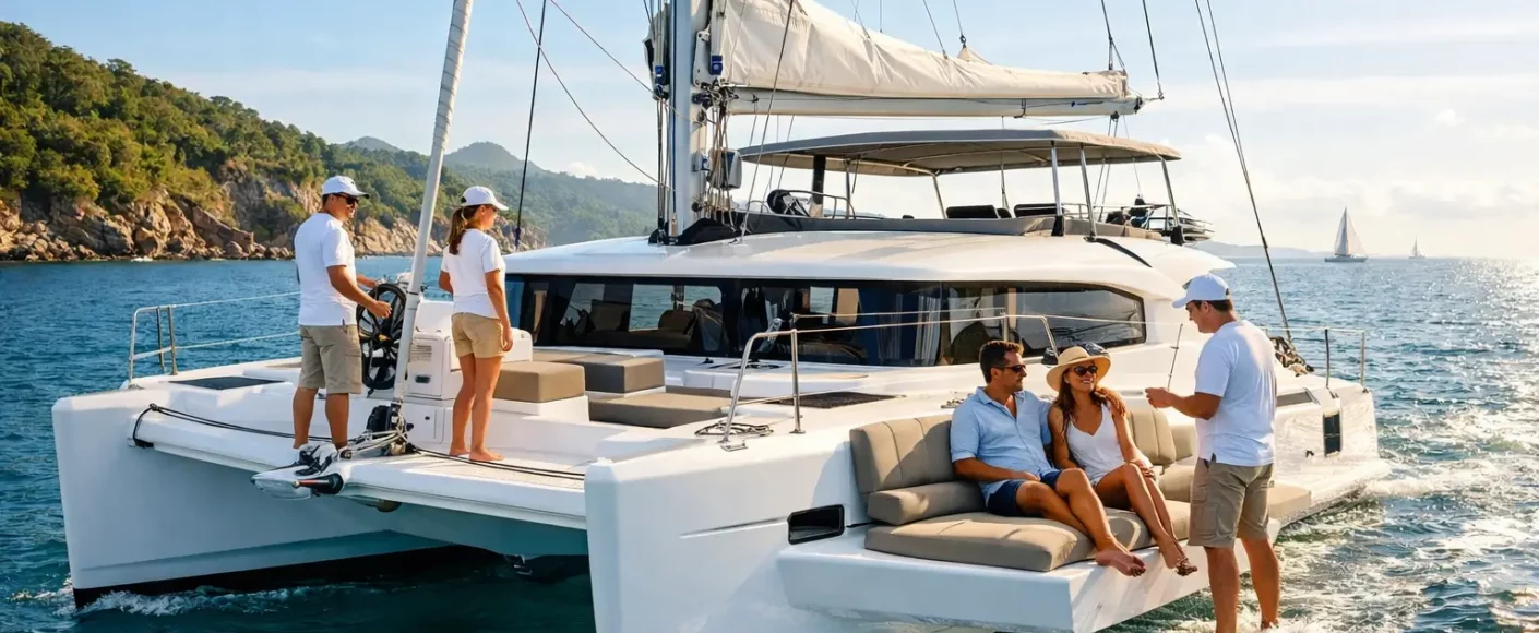 Catamaran avec équipage - pour qui, à quel prix ?