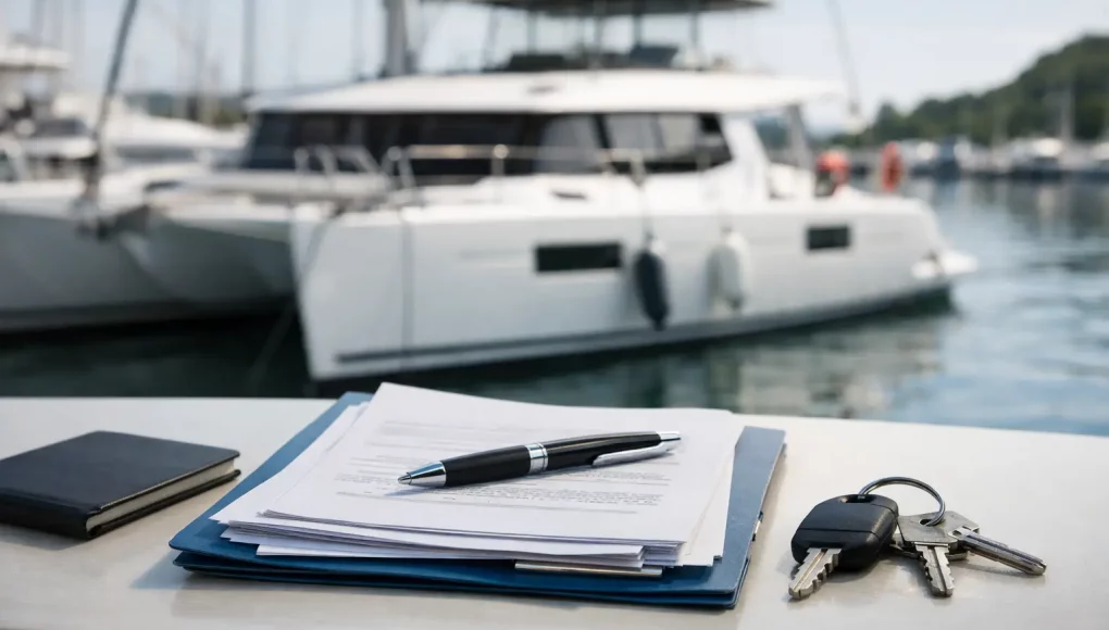 Documents nécessaires location catamaran