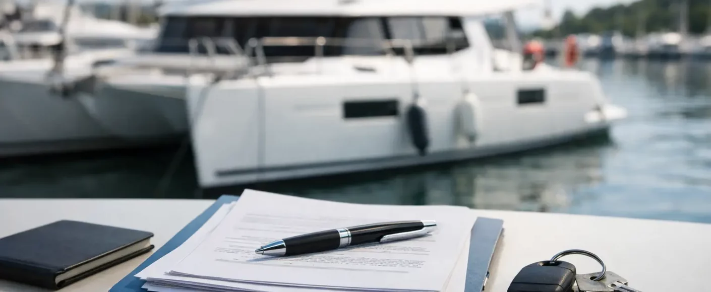 Documents nécessaires location catamaran