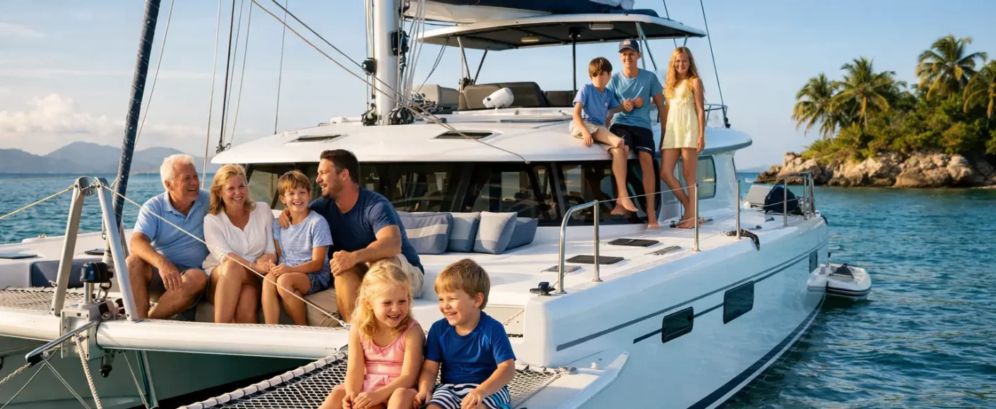 8 meilleurs catamarans pour grande famille
