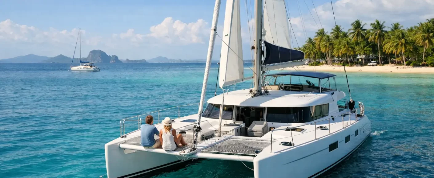 Les meilleures destinations en catamaran pour débutants