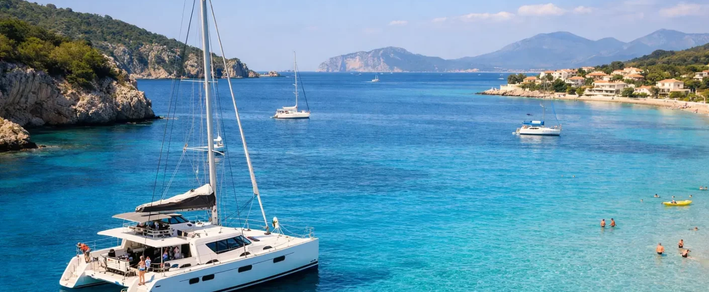 Quelle destination catamaran en août choisir ?