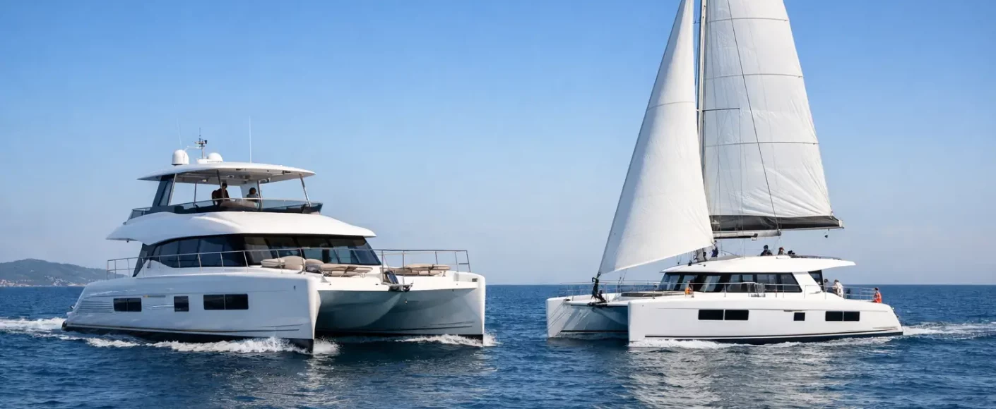 Catamaran moteur ou voile, lequel choisir ?