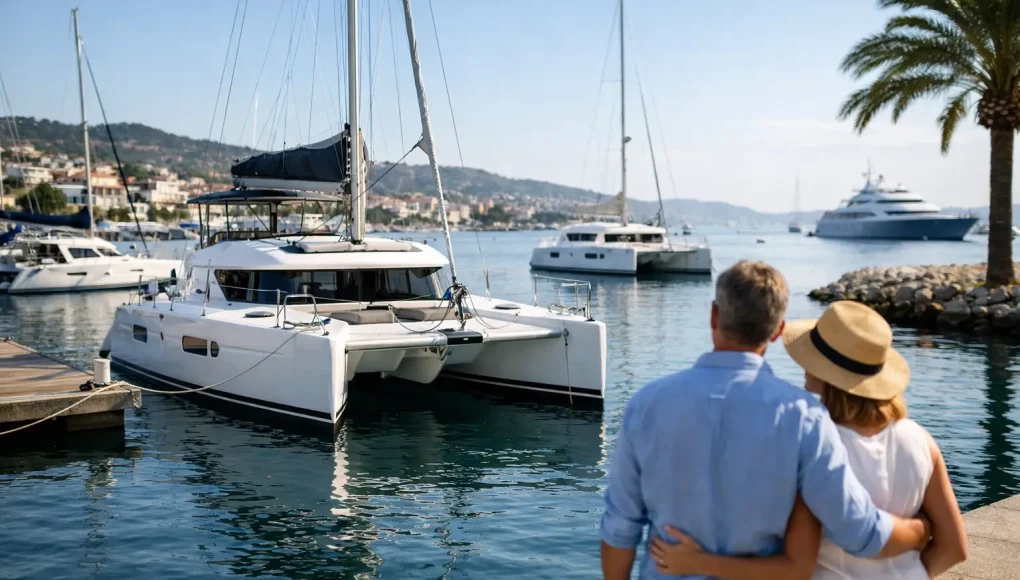Choisir le port de départ idéal en catamaran