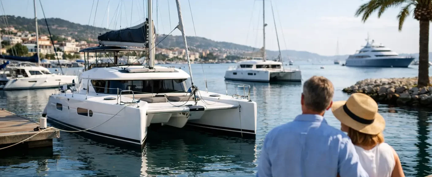 Choisir le port de départ idéal en catamaran