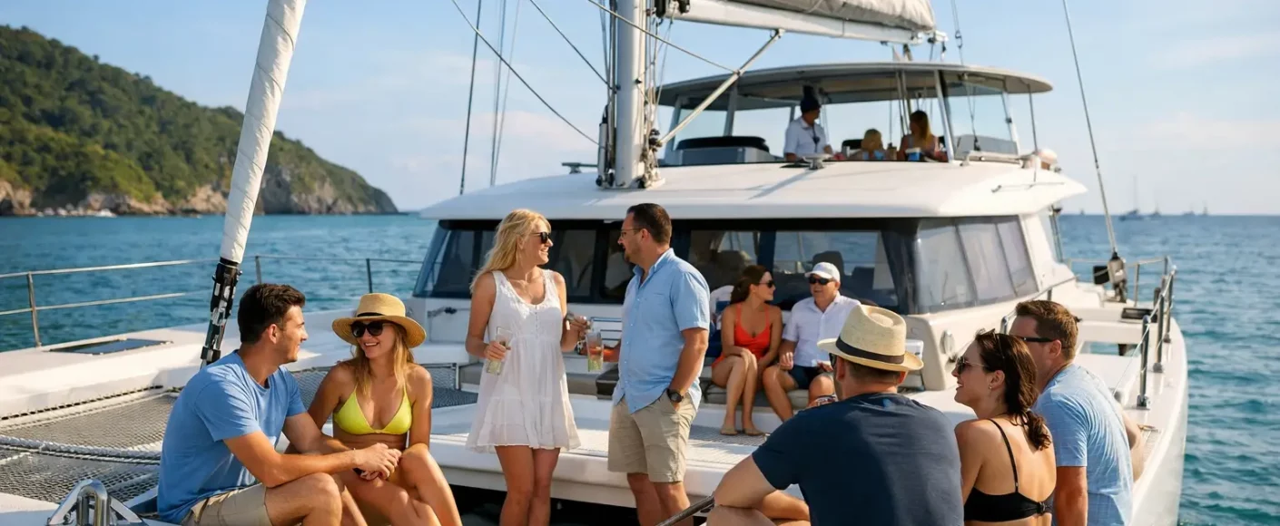Combien de personnes sur un catamaran ?
