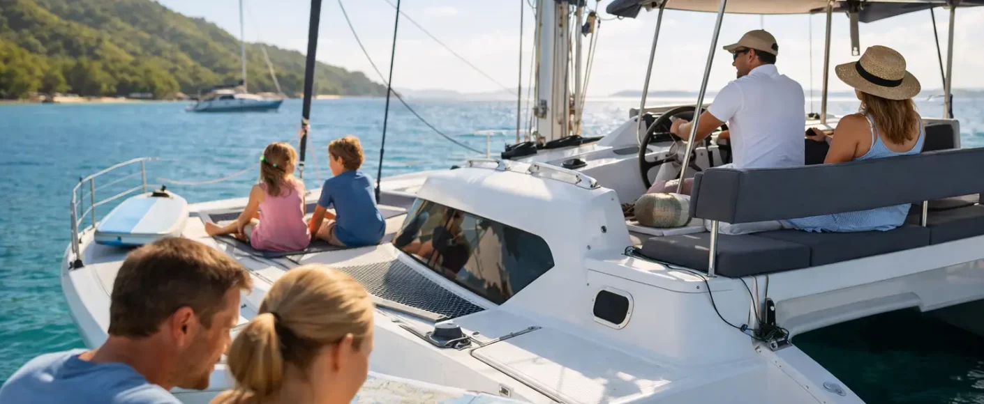 Planifier une croisière catamaran familiale