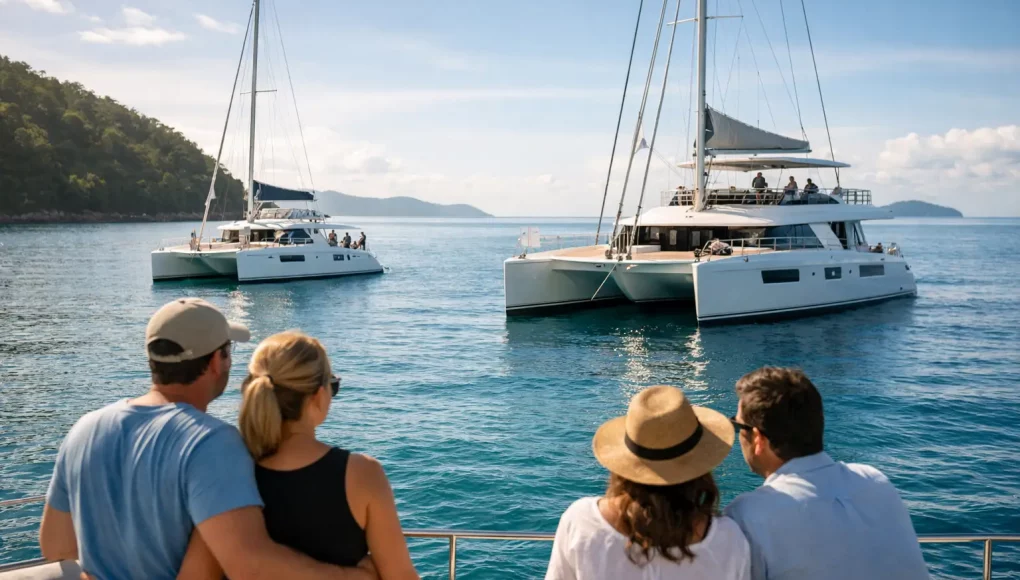 Quelle taille de catamaran choisir selon votre équipage ?