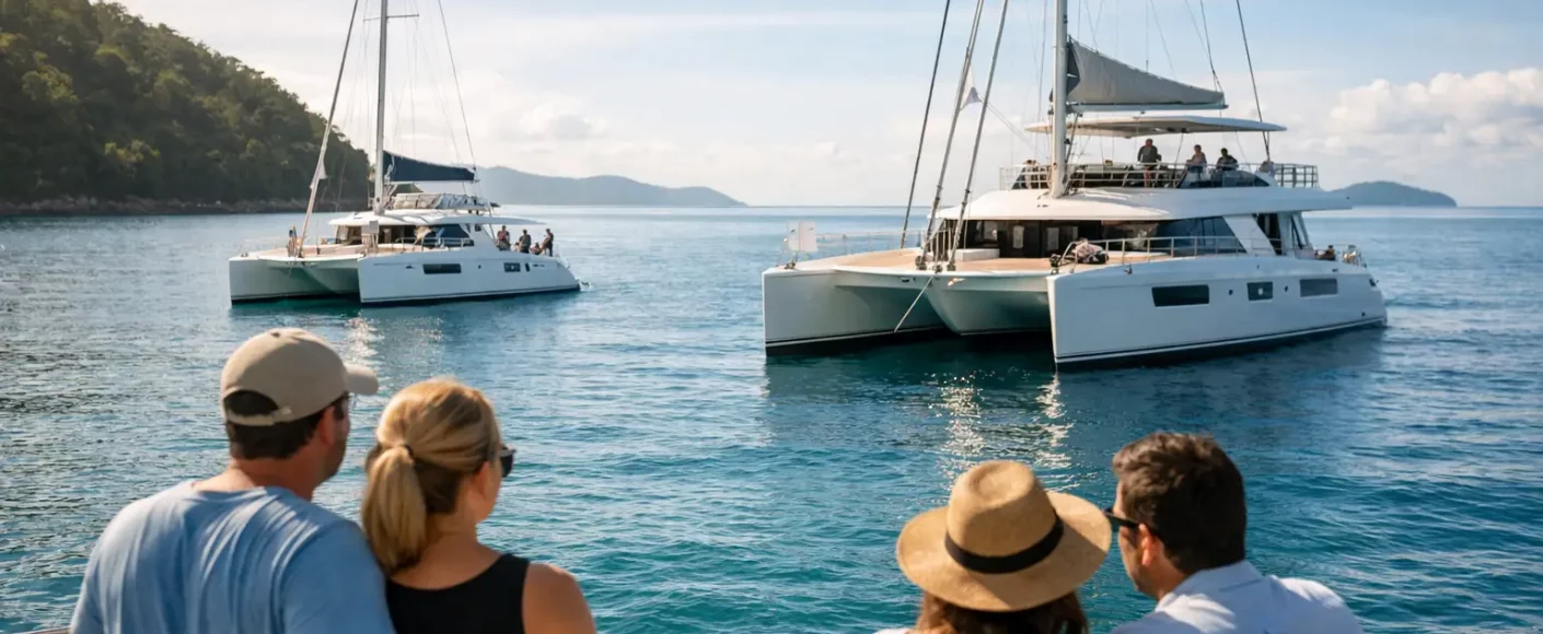 Quelle taille de catamaran choisir selon votre équipage ?