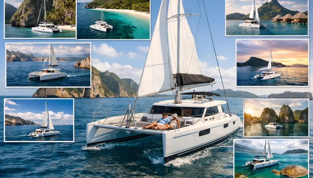 Guide location catamaran mondial en 8 destinations