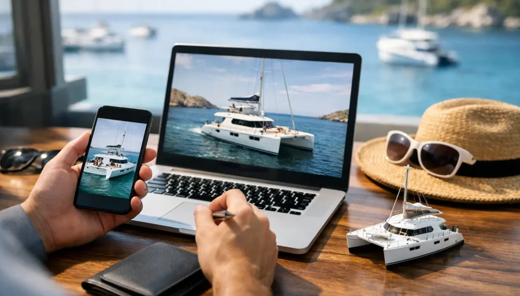 Sécuriser une réservation de croisière catamaran