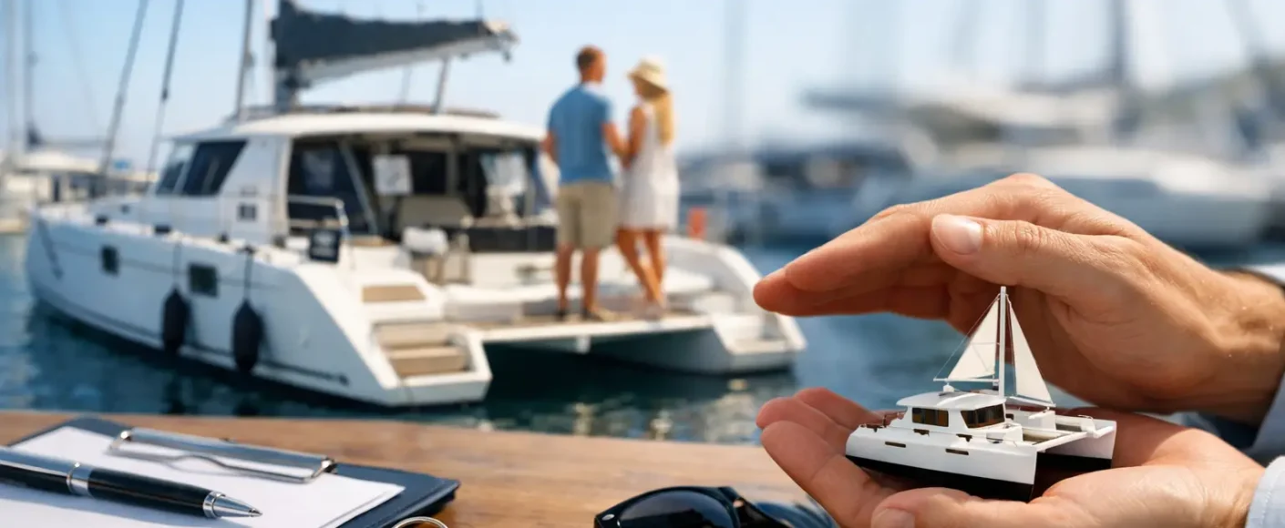 Souscrire une assurance location de catamaran