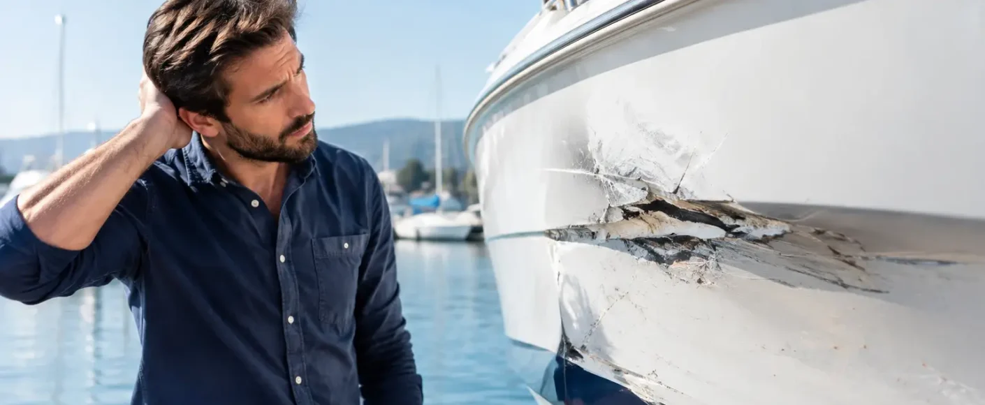 Qui paie les dégâts d’un bateau de location ?